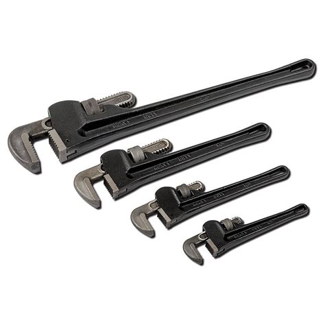 Steel Pipe Wrench Set (4-Piece)-TIT21304 - The Home Depot