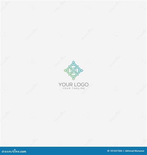 Natural Walking Logo Design Pattern Stock Vector - Illustration of ...