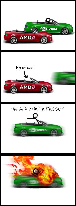 AMD vs. Nvidia by Spritanium on DeviantArt