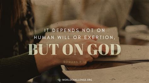 Romans 9:16 | World Challenge