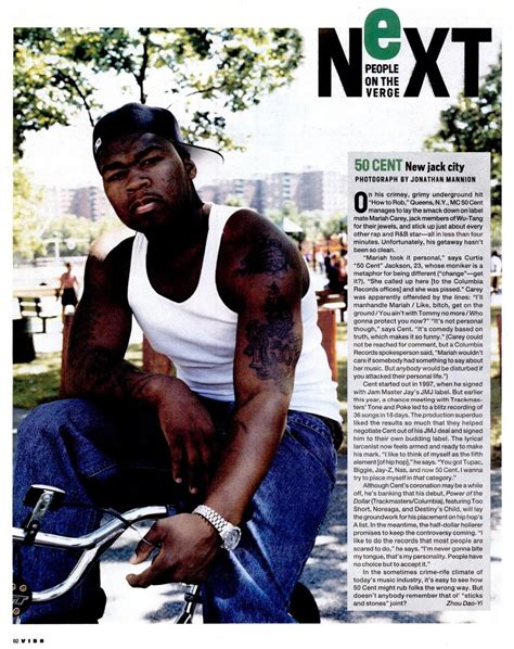 50 CENT - BEFORE HE WAS FAMOUS - Next Vibe 1999 October MAGAZINE ARTICLE : r/50cent