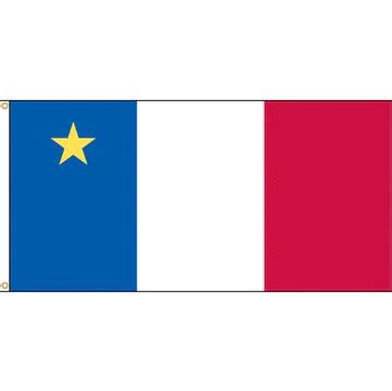 Acadian Flag - Acadian Genealogy - Historical Acadian-Cajun Resources