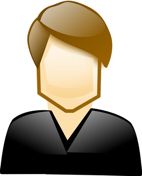 Man Avator Person · Free vector graphic on Pixabay