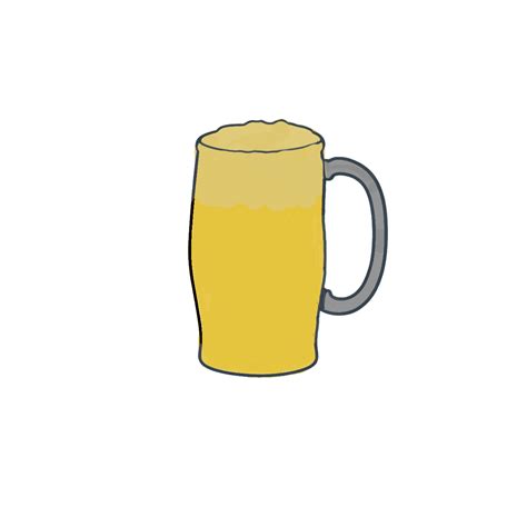 isolated Beer glass illustration, Glass with beer illustration, Beer mug illustration, Beer foam ...