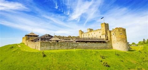 Scenic View of Medieval Rakvere Castle, Estonia Stock Photo - Image of ...