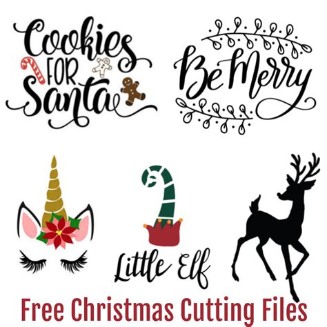 Get These Free SVG Files for Christmas Gifts and Crafts | Christmas svg ...