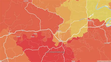 Yellville, AR Violent Crime Rates and Maps | CrimeGrade.org