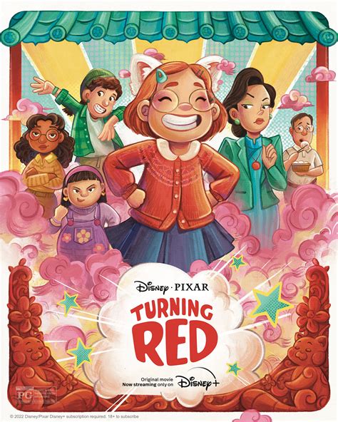 Pixar’s TURNING RED - Official Poster on Behance