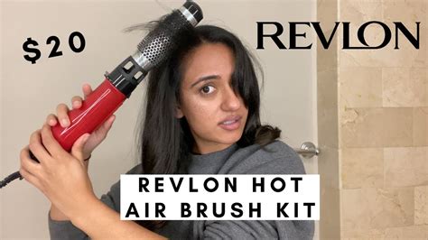 Revlon Hot Air Brush Kit Review | Better than the One-Step Hair Dryer And Volumizer Hot Air ...