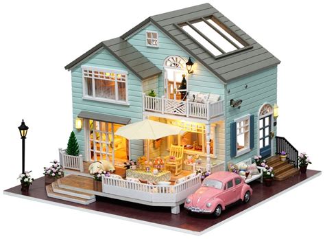 1: 24 DIY Miniature Dollhouse Kit Queenstown Suburban House - Etsy Canada