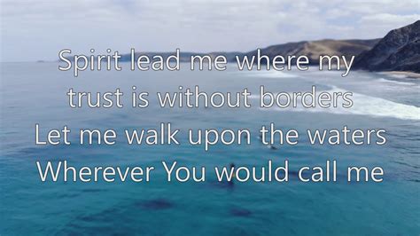 Oceans - Hillsong UNITED (lyrics) - YouTube