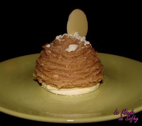 La Recette du Mont Blanc à la crème de marrons qui vous rendra fous