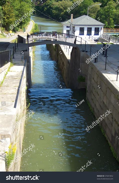 Original Erie Canal Locks Lockport New Stock Photo 57691852 - Shutterstock