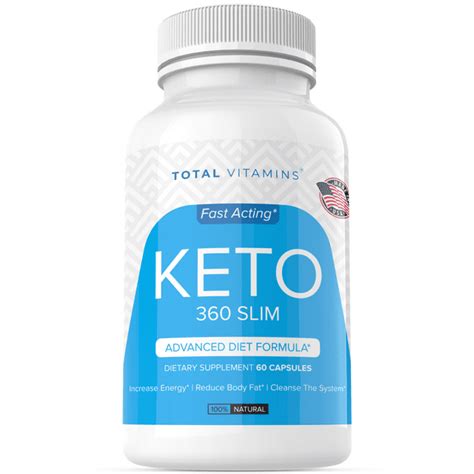 Keto 360 Slim Diet Pills Weight Loss Fat Burner Fast Pure Keto Boost ...