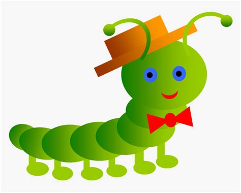 Inchworm Cartoon, HD Png Download , Transparent Png Image - PNGitem