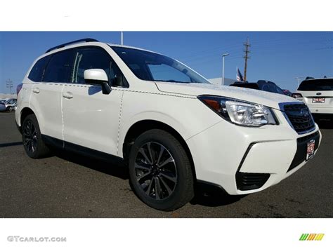 2017 Crystal White Pearl Subaru Forester 2.0XT Premium #117041558 | GTCarLot.com - Car Color ...