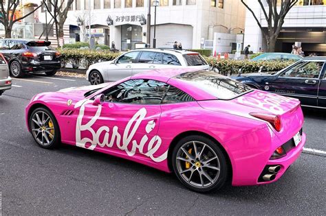 Pink Ferrari - Barbie getting a corvette exactly like this. #pinkferrari Pink Ferrari - Barbie ...