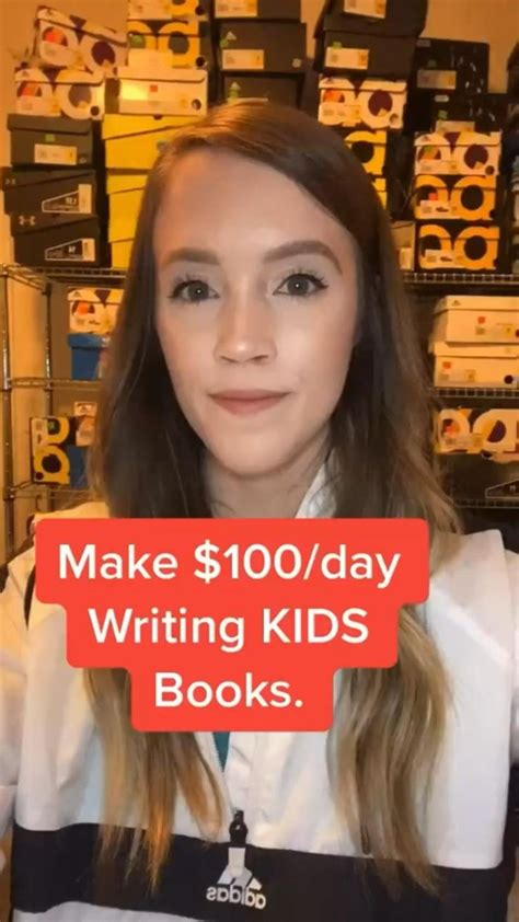 $100 a Day selling children’s books | Writing kids books, Money making jobs, Jobs for teens ...