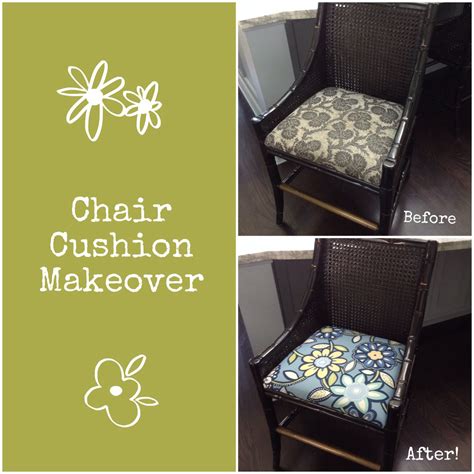 Chair cushion makeover in 20 minutes! | Diy decor, Diy art projects, Cushions