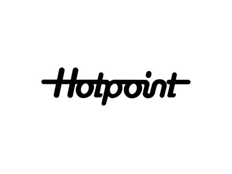 Hotpoint Black Logo PNG vector in SVG, PDF, AI, CDR format