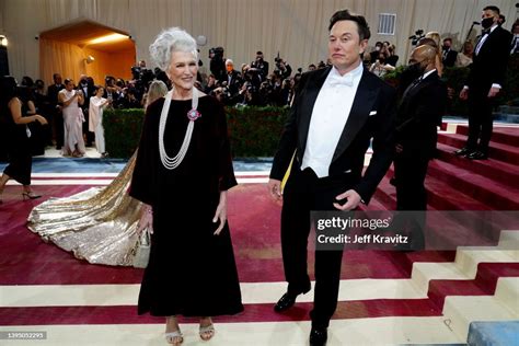 Maye Musk and Elon Musk attend The 2022 Met Gala Celebrating "In ...