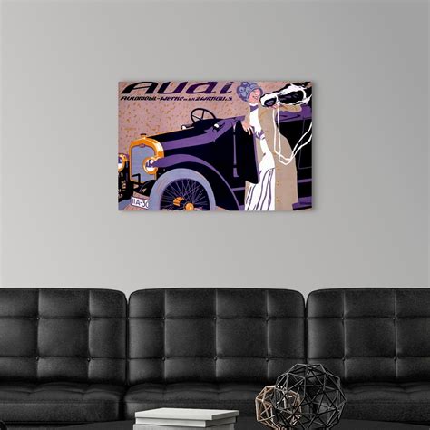 Audi, Automobile, Vintage Poster, by Witzel Wall Art, Canvas Prints, Framed Prints, Wall Peels ...