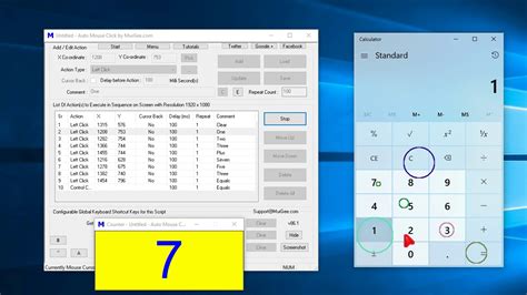 Counter to Count Automated Mouse Clicks - YouTube
