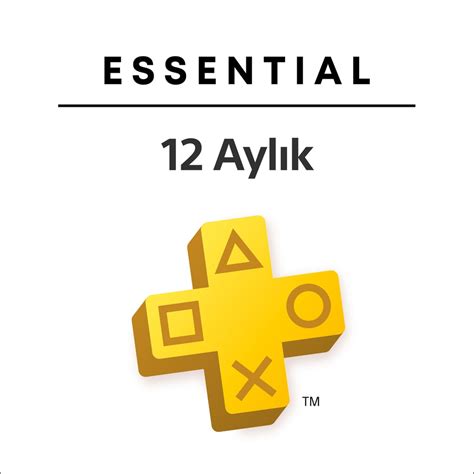 PlayStation Plus Essential: 12 Aylık Abonelik