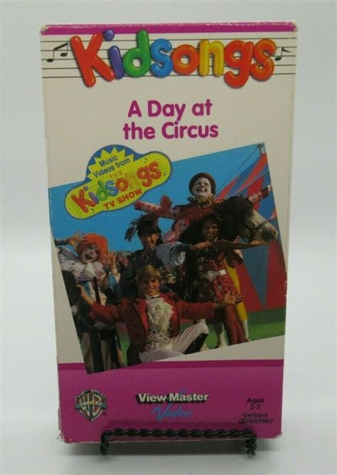 Kidsongs A Day At The Circus Vhs Video Clownsjugglersacrobats | Images and Photos finder