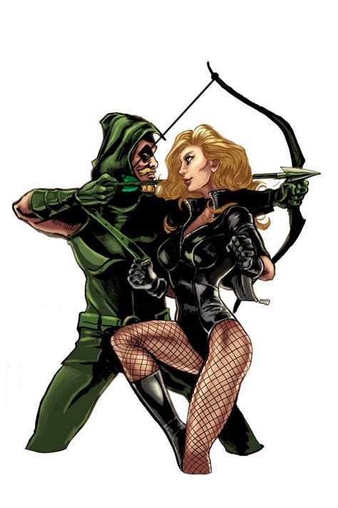 Green Arrow, Black Canary by timothylaskey on DeviantArt