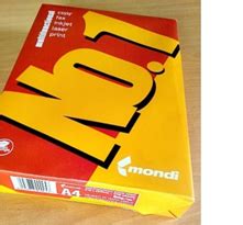 MONDI PAPER PER REAM-Photocopy A4 Paper 80 GSM . 500 Sheets