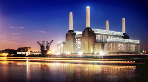 Battersea Power Station by Night - Building