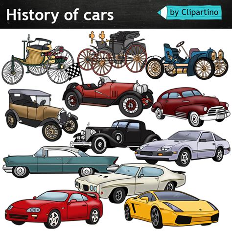 Cars Clip art-History of the automobile | Teaching Resources