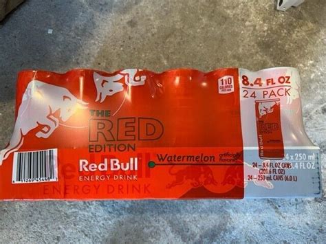 Red Bull Energy Drink, Watermelon Flavor - Red Edition, 8.4 Fl Oz (24 Pack) | #4655162658