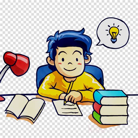 Study clipart school student study, Study school student study ...