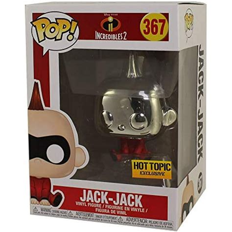 Funko Pop Incredibles 2 Jack-Jack Chrome Variant Figure 367 - Walmart.com - Walmart.com