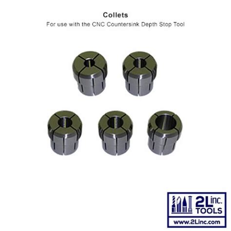 Collets And Springs For The CNC Countersink Depth Stop Tool - 2L Inc.