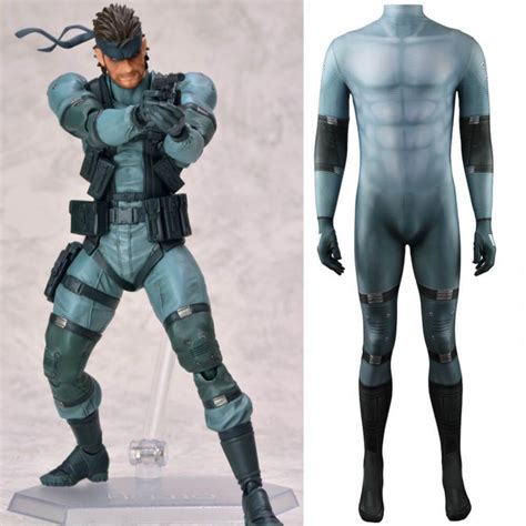 Metal Gear 2 Solid Snake Costume - Solid Snake Cosplay | Costume Party ...