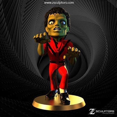 Michael Jackson Thriller 3D model 3D printable | CGTrader