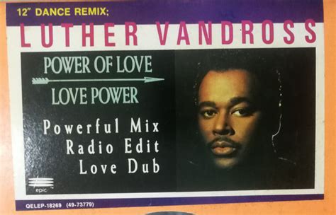 Luther Vandross – Power Of Love / Love Power (12" Power Mixes) (1991 ...