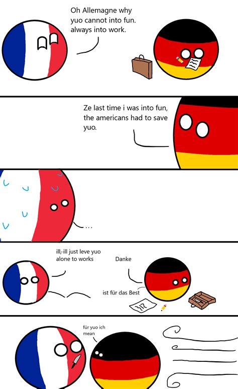 Germany Cannot into Fun : r/countryballs_comics