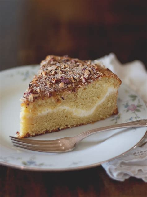 Sour Cream Coffee Cake with Cream Cheese Filling (with Recipe Video ...