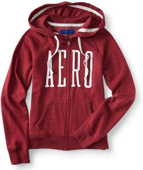 Aeropostale Aero Logo Full-Zip Hoodie