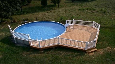 Above Ground Pool Deck Fence Kit - YouTube