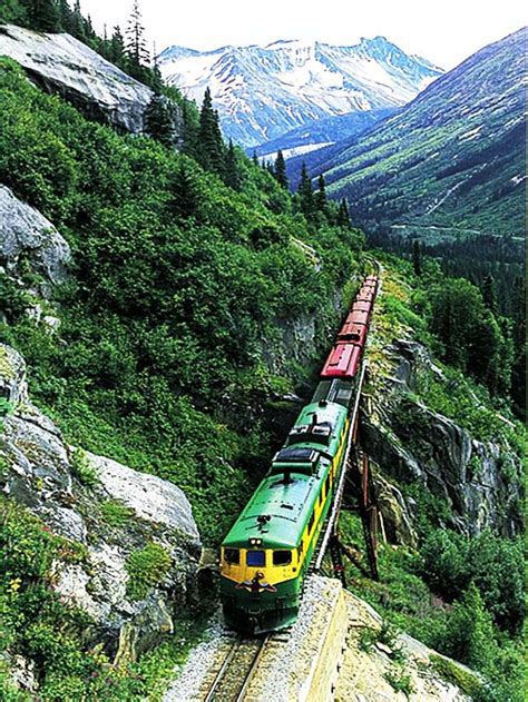 White Pass and Yukon Route, Alaska,USA | Scenic train rides, Places to travel, Alaska travel