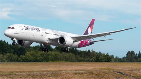 Hawaiian Airlines First Boeing 787 Is On Its Way To Honolulu