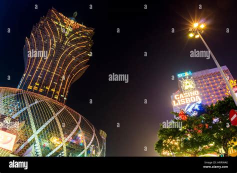 Entertainment district at night Stock Photo - Alamy