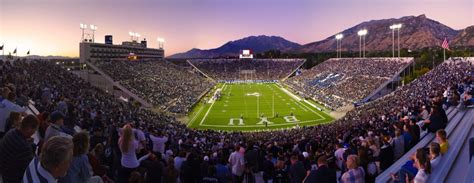 Brigham Young University LaVell Edwards Stadium in Panorama | dav.d ...