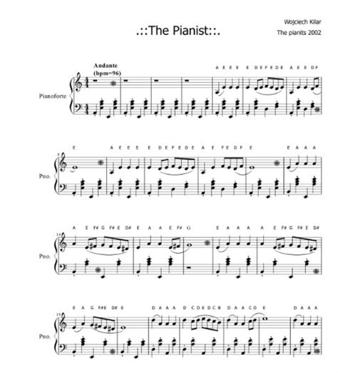 Banda Sonora - El Pianista The Pianist (Moving To The Ghetto Wojciech ...