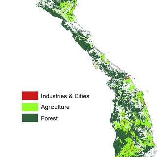 The land use map in Vietnam in 2005. | Download Scientific Diagram